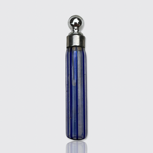 Antique French Blue Glass Perfume Bottle