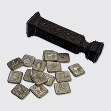 Load image into Gallery viewer, 19th Century Large Wax Seal Etui with Sixteen Double-Sided Seals