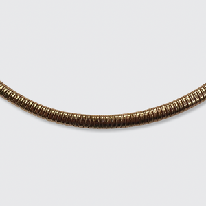 Retro Rose Gold Tubogas Necklace