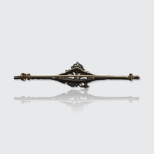 Load image into Gallery viewer, Victorian Rose-Cut Diamond Bar Brooch