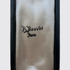 Antique Emerald & Diamond Crowned Anchor Stickpin in Box, René Bouvet