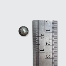 Load image into Gallery viewer, Round Pearl Target Single Earring, Stickpin Conversion