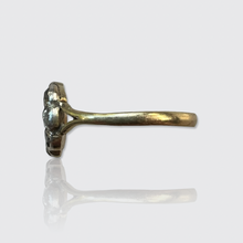 Load image into Gallery viewer, Victorian Rose-Cut Diamond Flower Ring