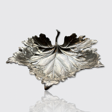 Load image into Gallery viewer, Reserved: Vintage Silver Leaf-Shaped Ring Tray, Buccellati