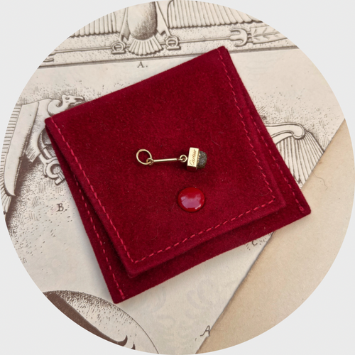 Reserved for ‘C’: Vintage 'Diamond in the Rough' Pendant by Cartier