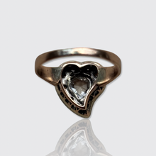 Load image into Gallery viewer, Antique Rose-Cut Diamond Witch's Heart Ring