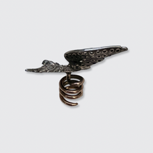 Load image into Gallery viewer, Rose-Cut Diamond Eagle Pin