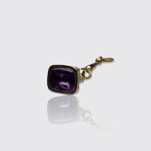 Load image into Gallery viewer, Victorian Miniature Amethyst Fob