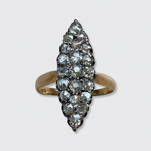 Load image into Gallery viewer, Victorian Rose-Cut Diamond Marquise Ring