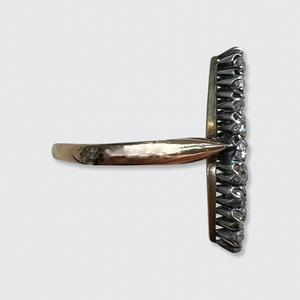 Victorian Rose-Cut Diamond Marquise Ring