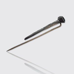 Victorian Rose-Cut Diamond Lucky Nail Pin