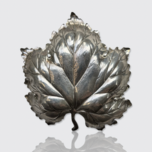 Load image into Gallery viewer, Reserved: Vintage Silver Leaf-Shaped Ring Tray, Buccellati