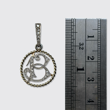 Load image into Gallery viewer, Art Deco Lucky 13 Pendant
