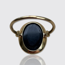 Load image into Gallery viewer, Antique Hardstone Cameo Ring a Greek Warrior