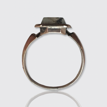 Load image into Gallery viewer, Victorian Moss Agate Panel Ring