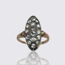 Load image into Gallery viewer, Victorian Rose-Cut Diamond Marquise Ring