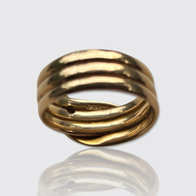 Load image into Gallery viewer, Victorian Old Mine-Cut Diamond Snake Ring by Frank Hyams