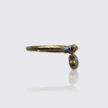 Load image into Gallery viewer, Victorian Lovers Knot Ring with Heart-Shaped Locket