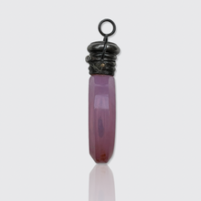 Load image into Gallery viewer, Antique Pink Opaline Glass Perfume Bottle