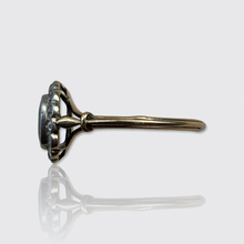 Load image into Gallery viewer, Belle Epoque Sapphire &amp; Diamond Cluster Ring