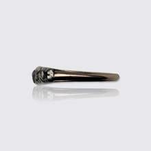 Load image into Gallery viewer, Georgian Eight Stone Rose-Cut Diamond Half Hoop Ring