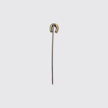 Load image into Gallery viewer, Antique Miniature Diamond Horseshoe Stickpin