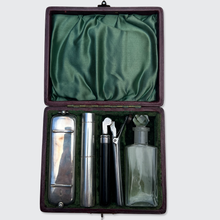 Load image into Gallery viewer, Silver Art Deco Era Curling Set in Original Box, 1921