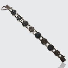 Load image into Gallery viewer, Vintage Rose Gold Antique Coin Bracelet