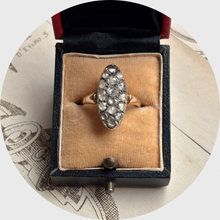 Load image into Gallery viewer, Victorian Rose-Cut Diamond Marquise Ring