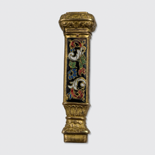Load image into Gallery viewer, 19th Century Enameled Wax Seals Etui with Fourteen Double-Sided Seals