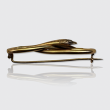 Load image into Gallery viewer, Victorian Ruby &amp; Diamond Snake Brooch
