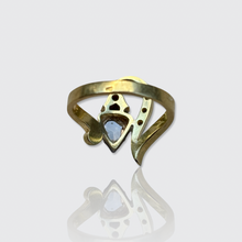 Load image into Gallery viewer, Belle Epoque Rose-Cut Diamond Flower Bud Ring