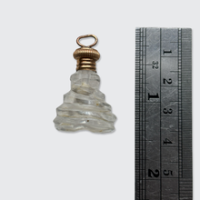 Load image into Gallery viewer, 19th Century Cone-Shaped Perfume Bottle Pendant