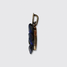 Load image into Gallery viewer, Victorian Opal &amp; Diamond Pansy Pendant