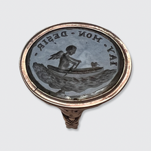 Load image into Gallery viewer, Georgian Rowing Cupid Intaglio Ring