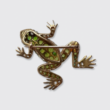 Load image into Gallery viewer, Victorian Frog Brooch