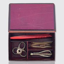 Load image into Gallery viewer, Antique Wax Seal Set with Candlestick and Seal
