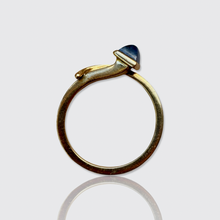 Load image into Gallery viewer, Vintage Sapphire Lucky Nail Ring