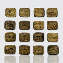 Load image into Gallery viewer, 19th Century Wax Seals Etui with Sixteen Double-Sided Seals