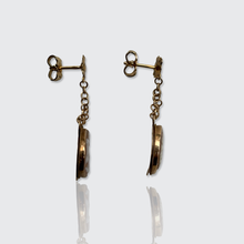Load image into Gallery viewer, Vintage Shell Cameo Drop Earrings