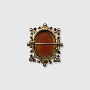 Victorian Miniature Cameo Brooch