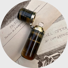 Load image into Gallery viewer, Edwardian Tiger&#39;s Eye Perfume Bottle