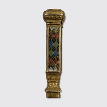 Load image into Gallery viewer, 19th Century Enameled Wax Seals Etui with Fourteen Double-Sided Seals