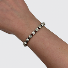 Load image into Gallery viewer, 19th Century Silver Collet-Set Paste Bracelet
