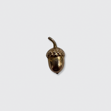 Load image into Gallery viewer, Yellow Gold Acorn Earring, Stickpin Conversion