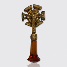 Load image into Gallery viewer, 19th Century Ormulu Wax Seal Wheel with Six Seals
