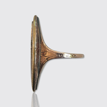 Load image into Gallery viewer, 18th Century Enamel Floral Mourning Ring
