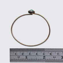 Load image into Gallery viewer, Belle Epoque Turquoise &amp; Diamond Hook Closure Bangle
