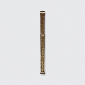 Georgian Chased Gold Bodkin Case