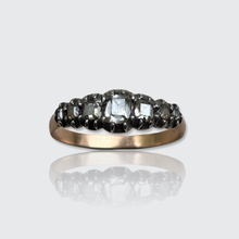 Load image into Gallery viewer, Reserved for ‘K’, payment 1/5: 19th Century Seven-Stone Table-cut Diamond Ring